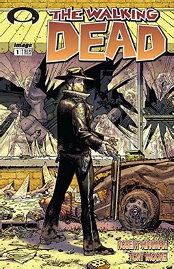 The walking dead comic book wiki - Feb 15, 2024 · The Walking Dead is a monthly black-and-white comic book chronicling the travels of the survivors of a zombie apocalypse. First issued in 2003 by publisher Image Comics, the comic was created by writer Robert Kirkman and artist Tony Moore (who was later replaced by Charlie Adlard from issue #7 …